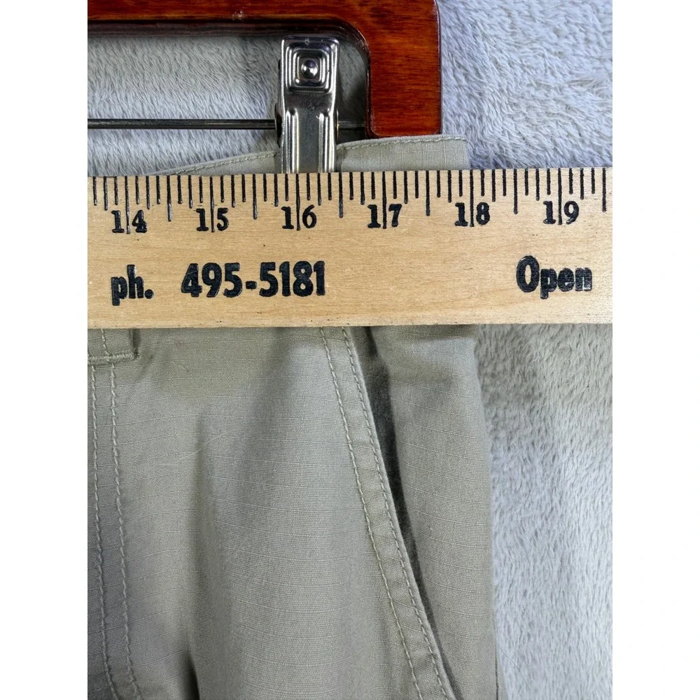 The North Face Cargo Shorts Mens 36 Tan Ripstop Hiking Utility Outdoor